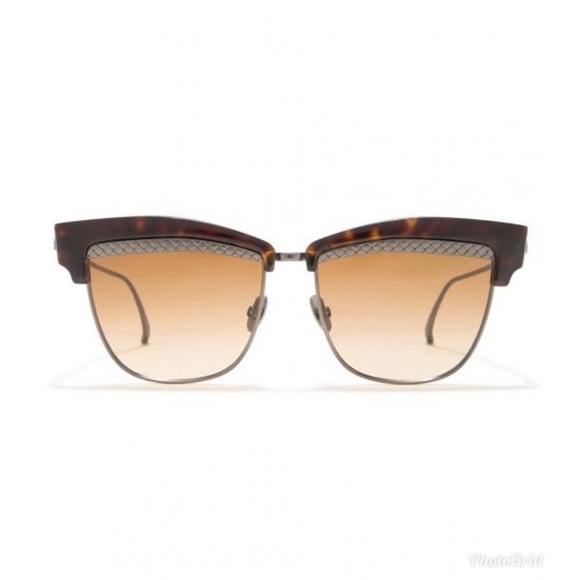 Bottega Veneta 54mm Modified Cat Eye Sunglasses - Picture 1 of 11